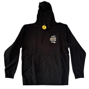 Anti Social‎ Social Club x Sad Boys Black Hoodie L NWT Limited Collab